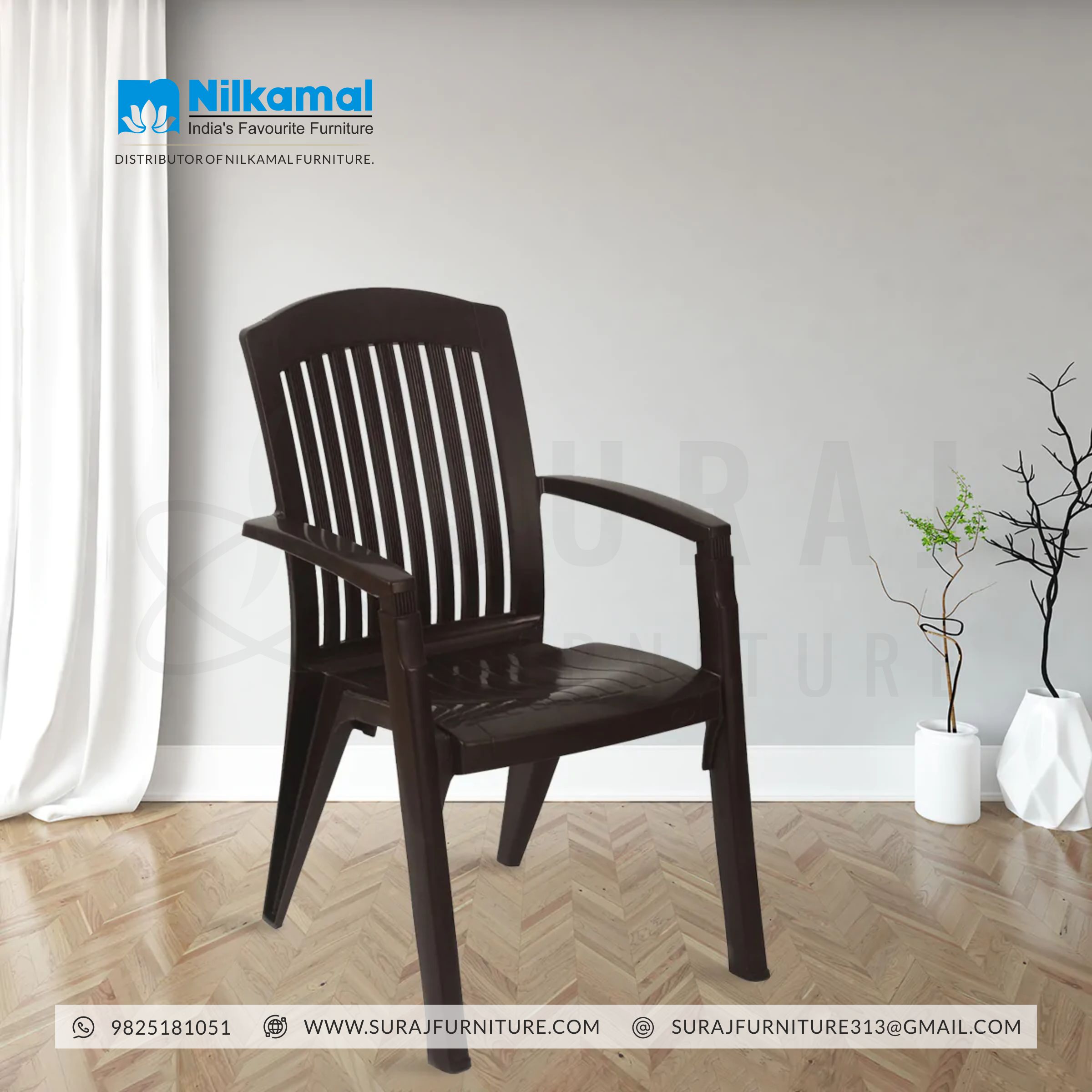 Nilkamal top cafeteria chairs