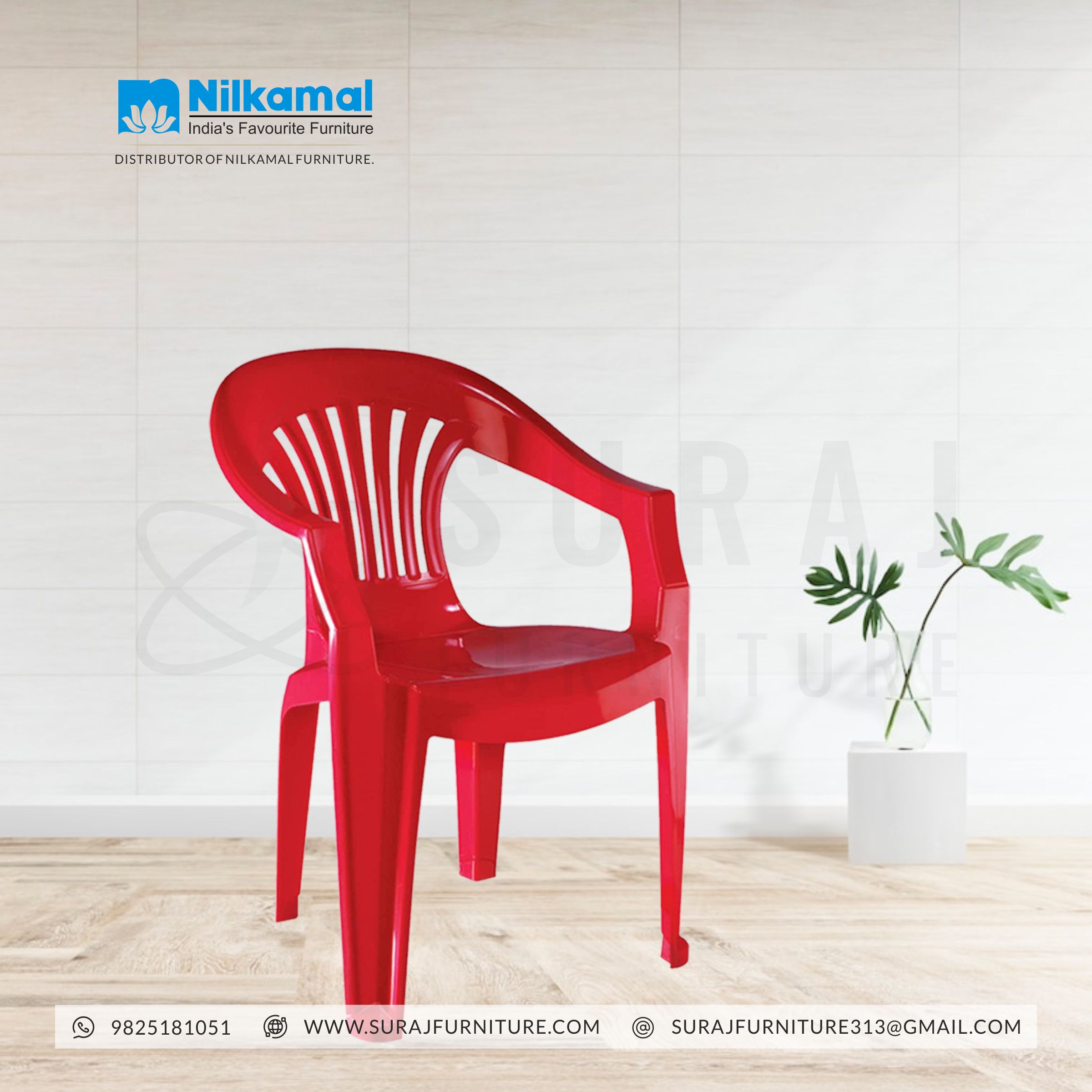 Nilkamal plastic new arrivals chair model 2101