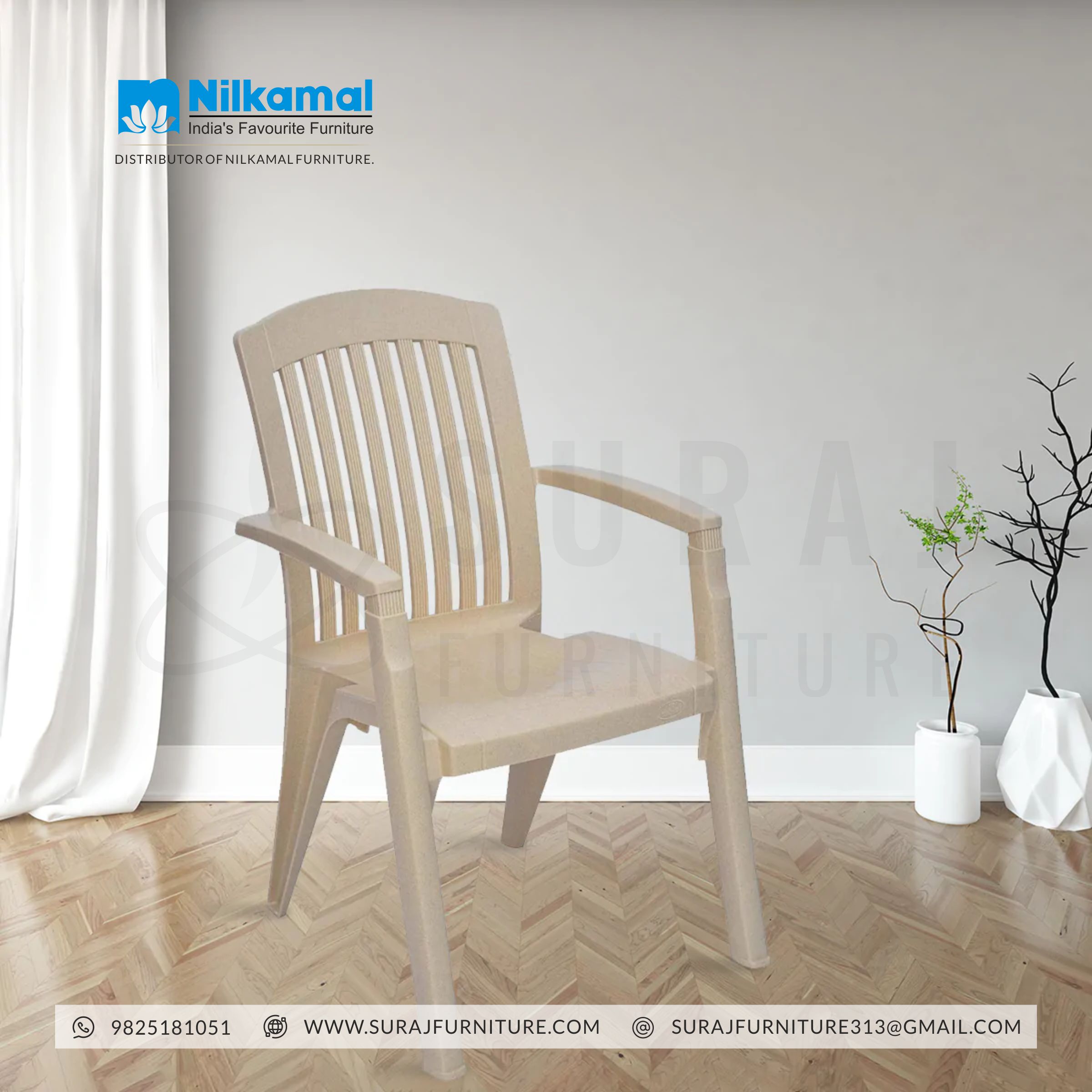Nilkamal heritage chair discount price