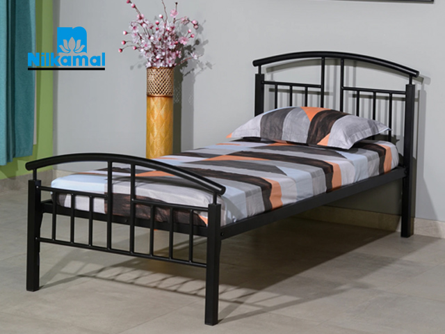 Nilkamal Golf Single Bed Black