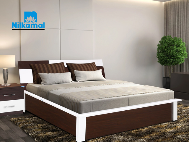 Nilkamal Tristar New Queen Bed Brown