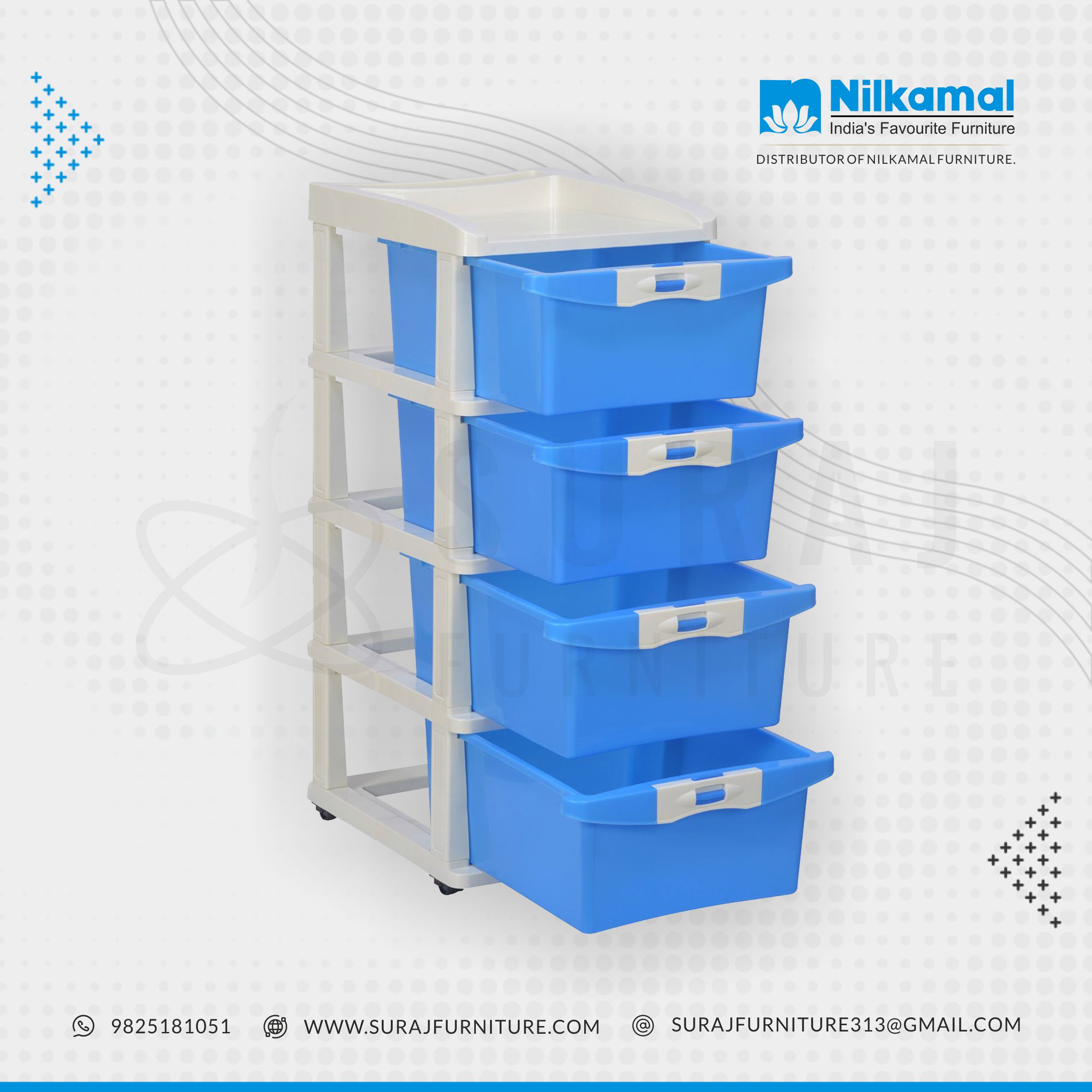 big plastic drawers for storage