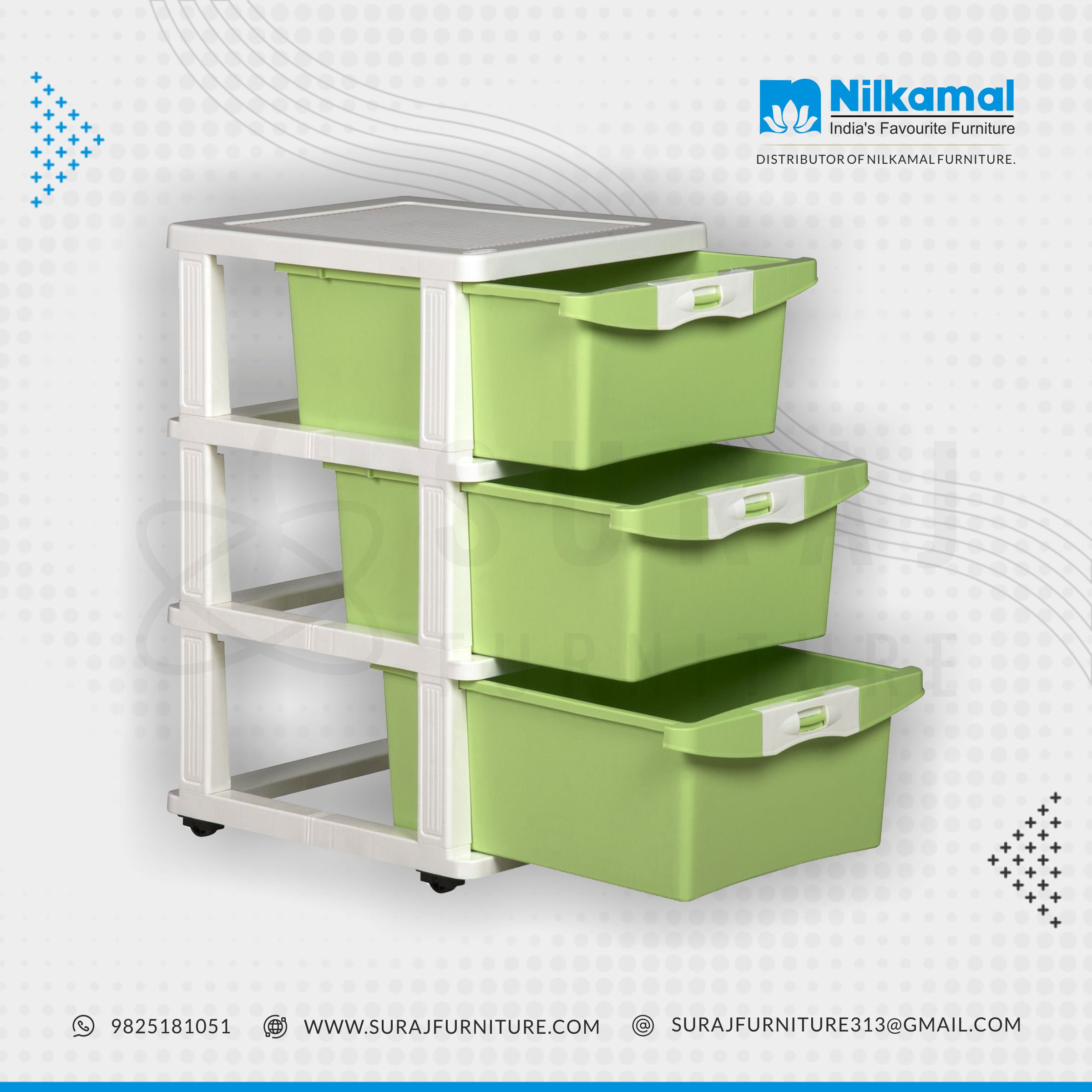 plastic storage drawers