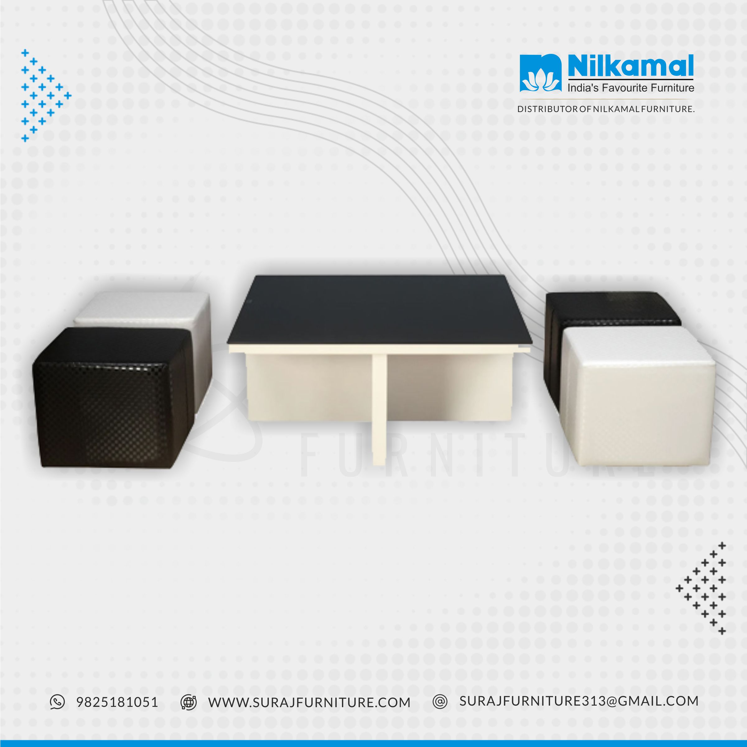 Nilkamal Miles Center Table