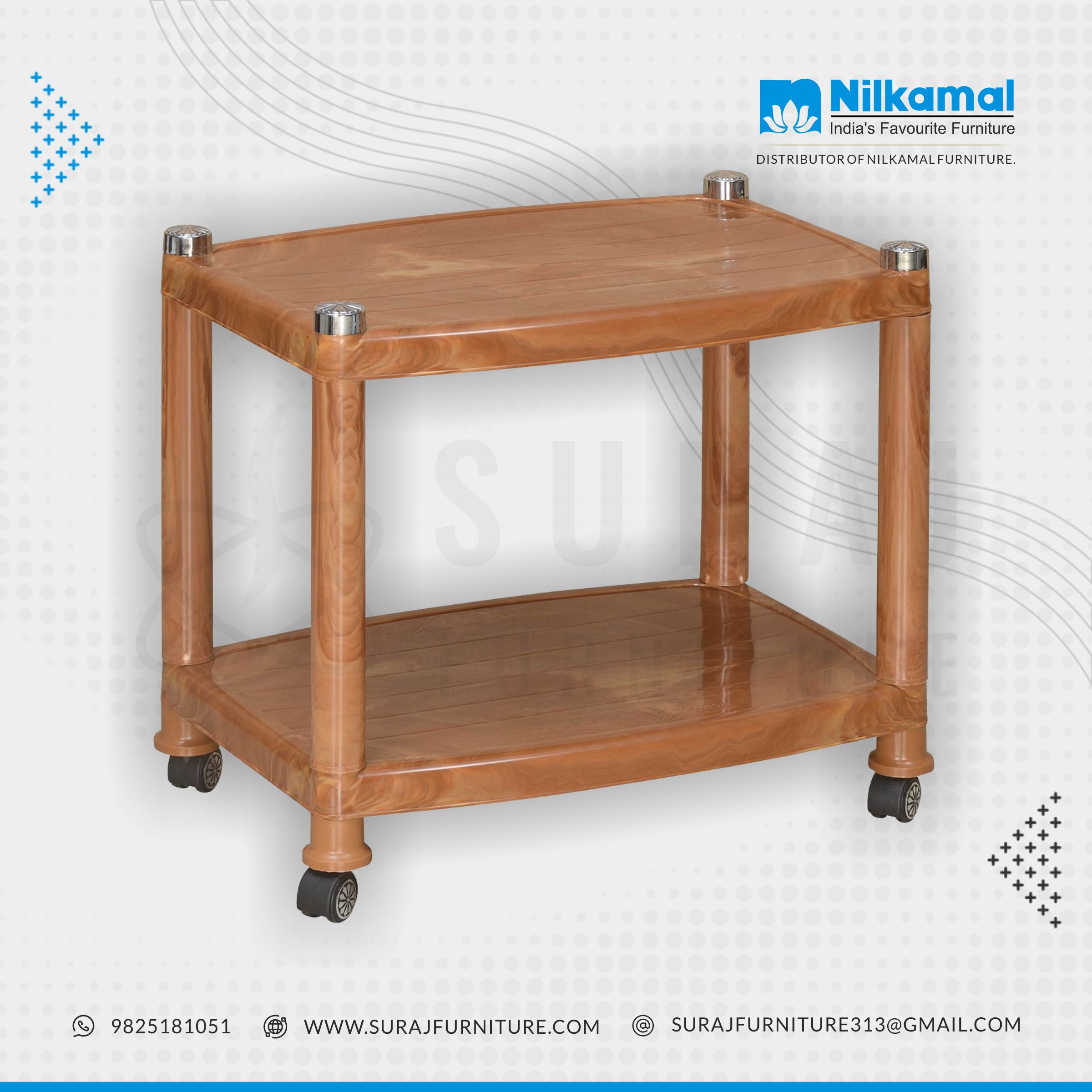 nilkamal plastic coffee table