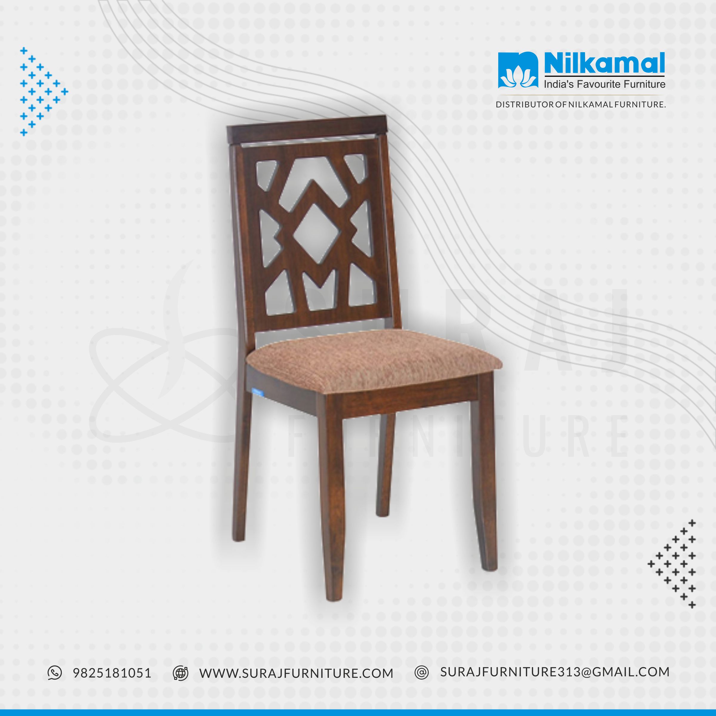 Lopez Dining Chair Walnut