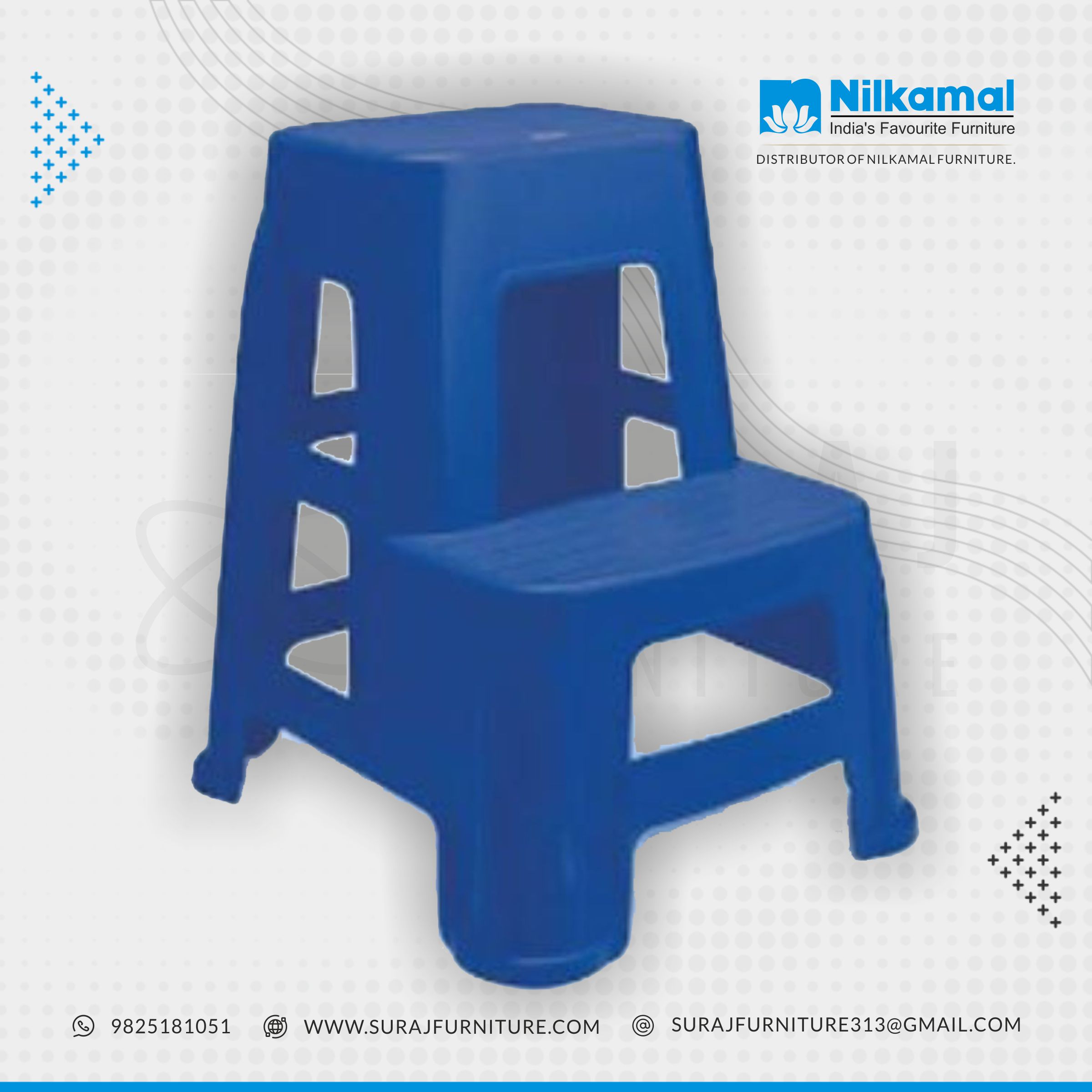 nilkamal climb step stool