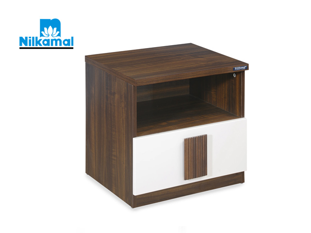 Nilkamal Lodgy Side Table Brown