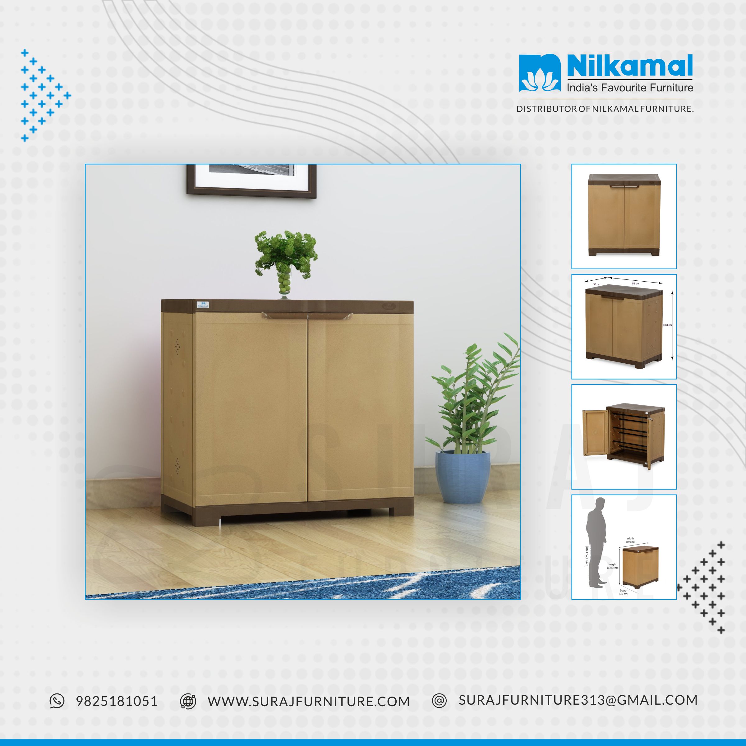 Shoe Rack Cabinet Multi Rack Shoe Cabinet Multipurpose Rack Suraj Furniture Ahmedabad