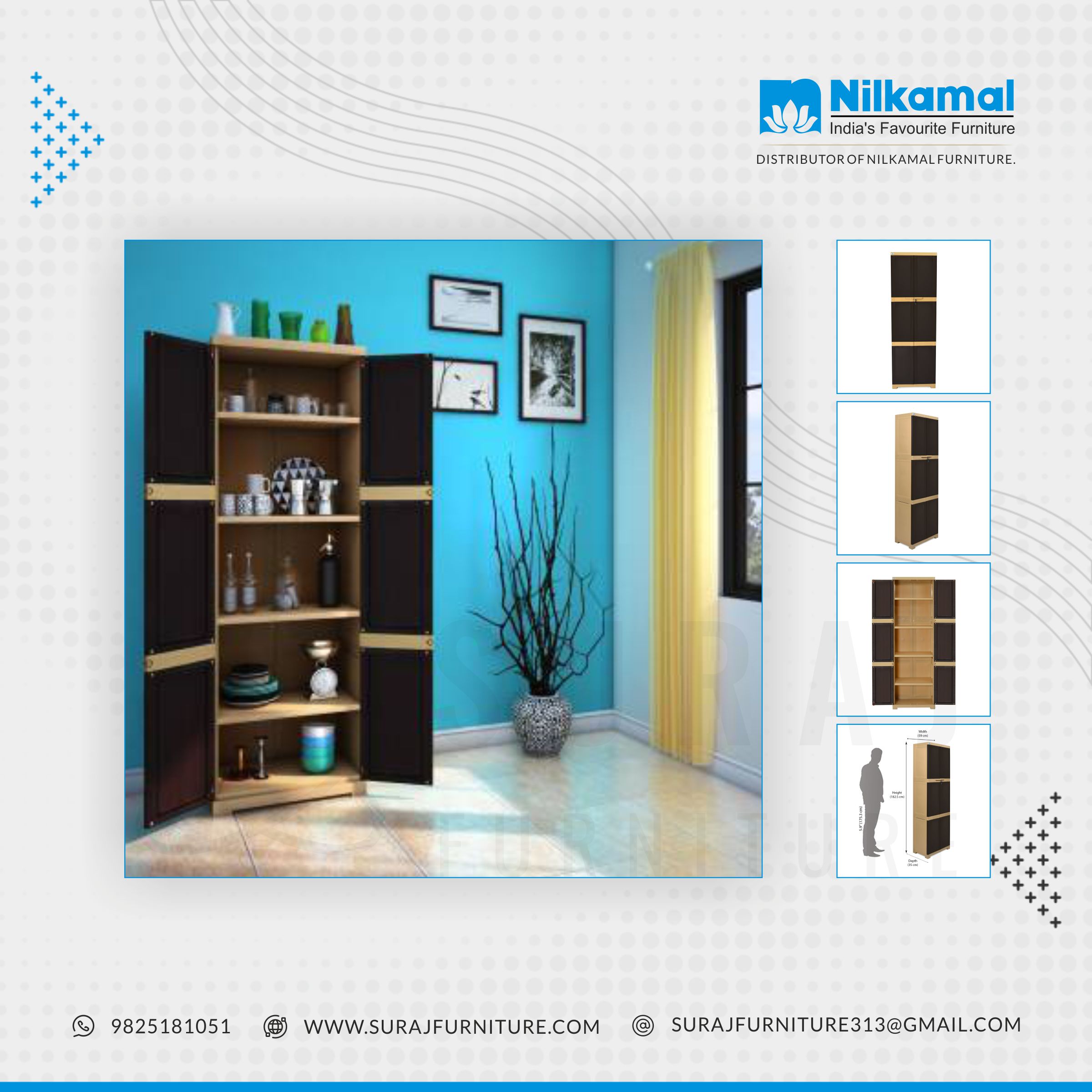 Large Plastic Cupboard