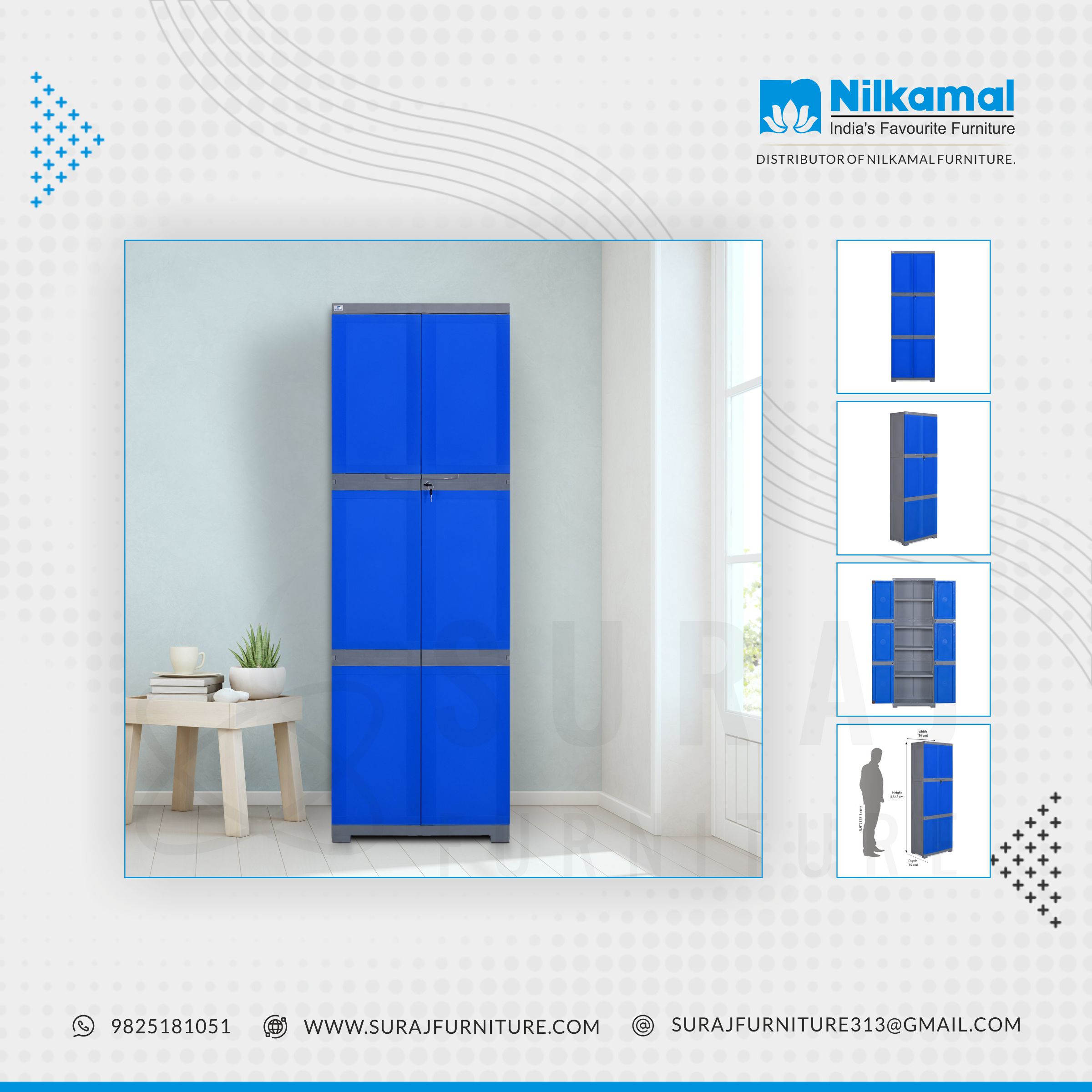 Large Plastic Wardrobes