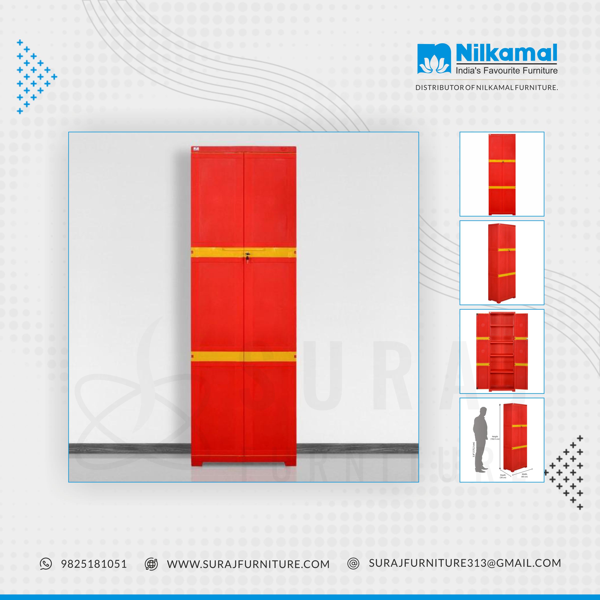 Large Plastic Storage Cabinet