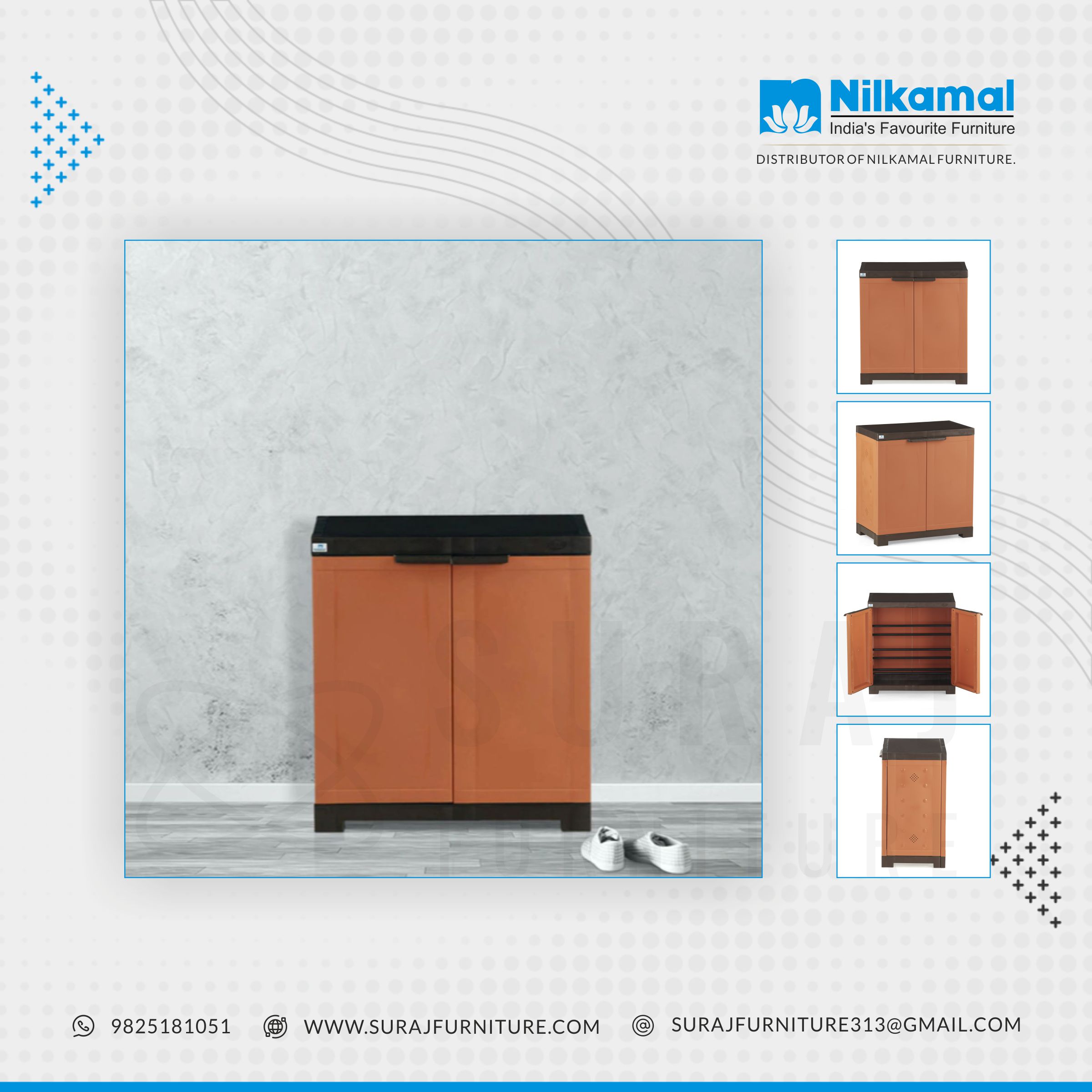 Plastic Shoe Rack Small