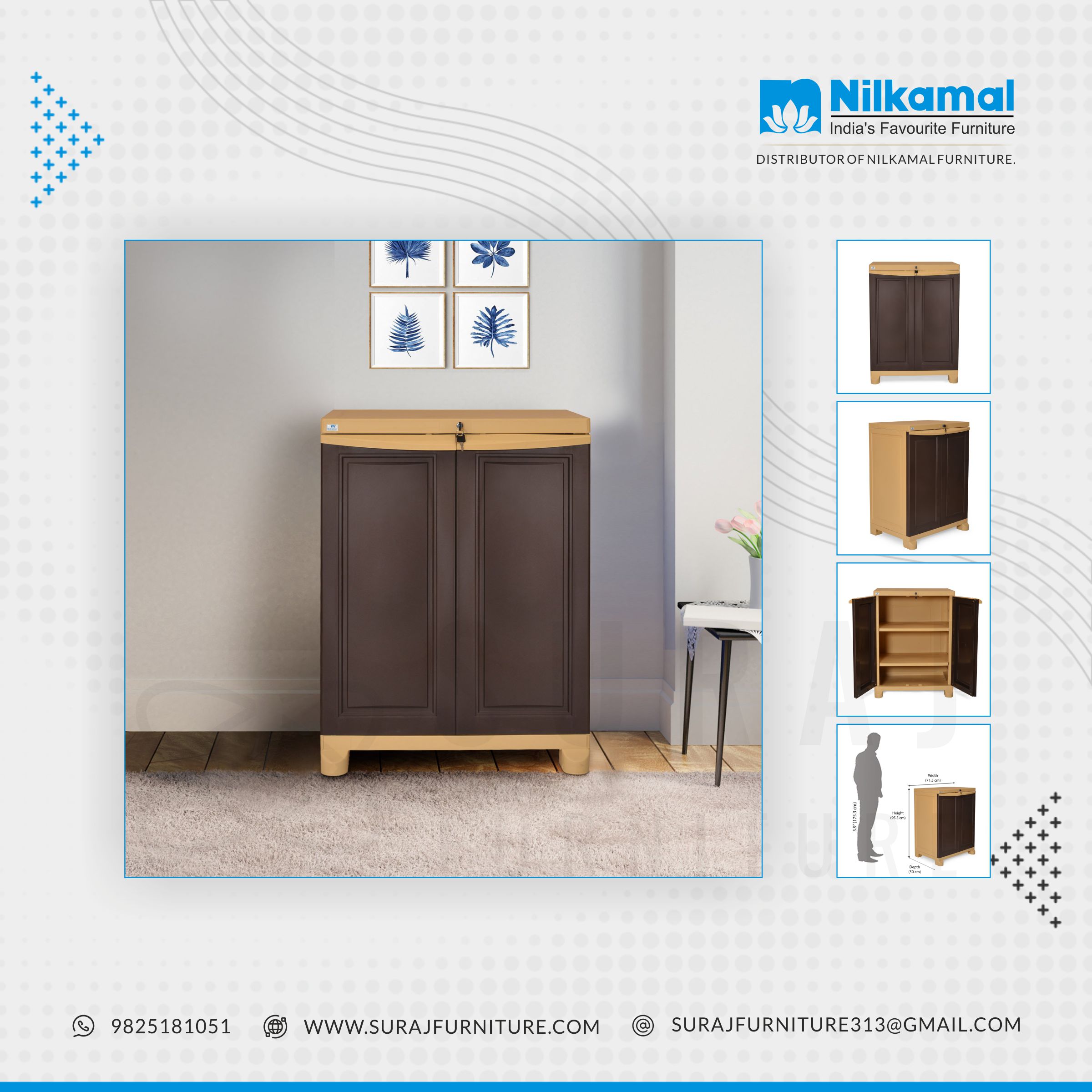 plastic cupboard nilkamal 