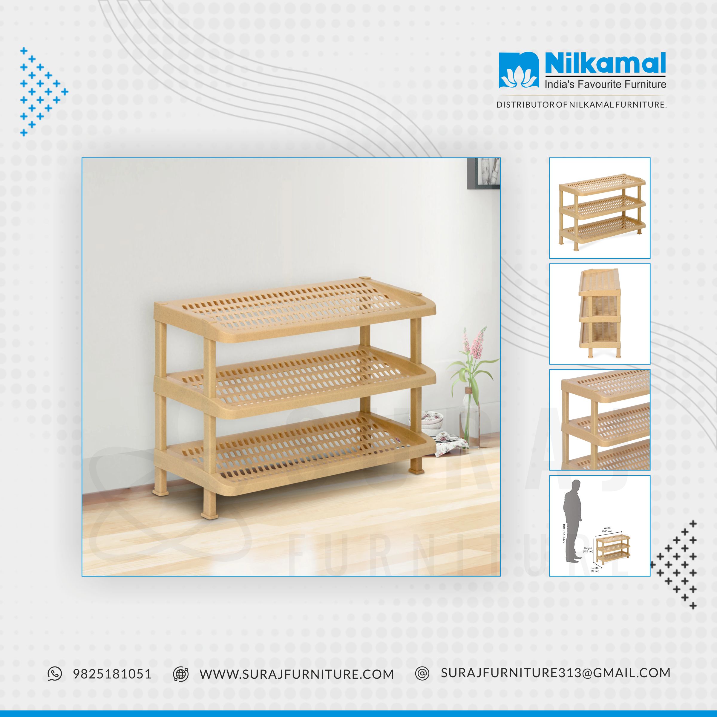 multipurpose rack nilkamal