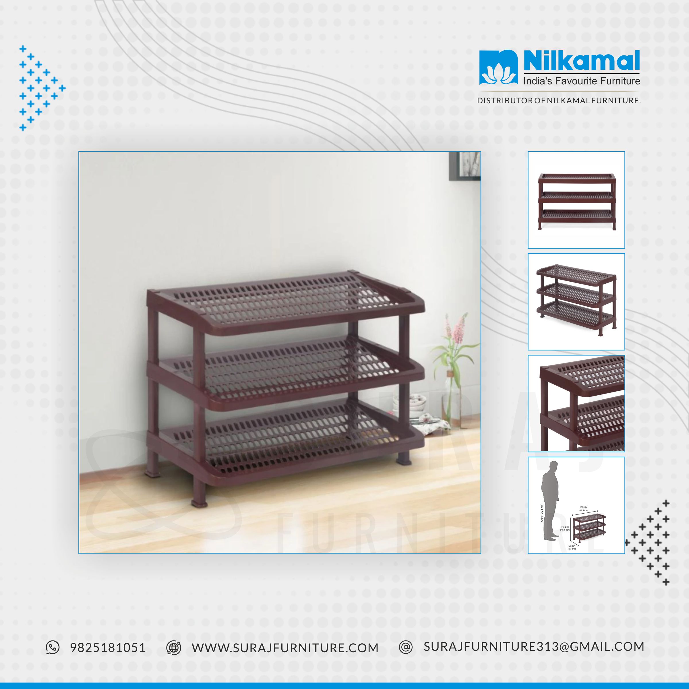 Multipurpose Rack Plastic